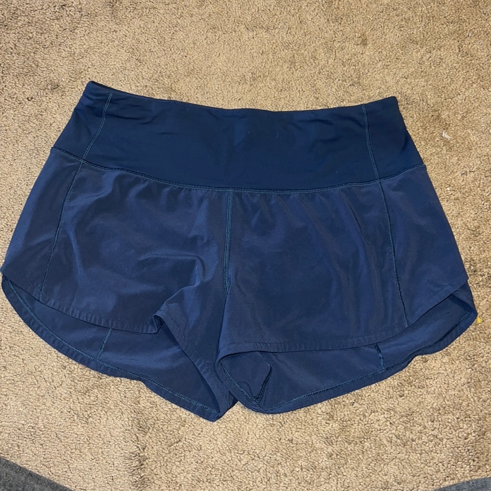 Lululemon High Waisted Speed Up Short Size 8